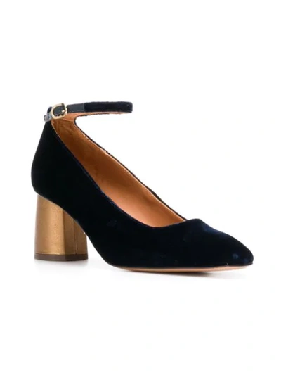 Shop Chie Mihara Rally Pumps In Blue