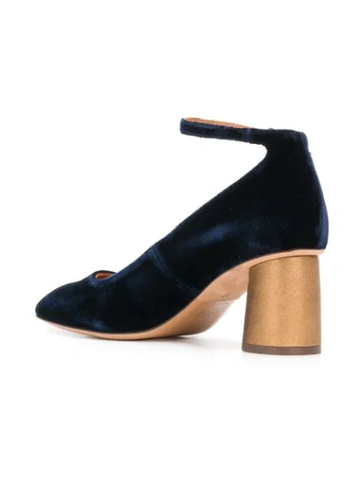 Shop Chie Mihara Rally Pumps In Blue