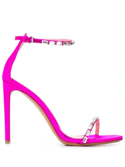 Shop Alexandre Vauthier Carla Sandals In Pink