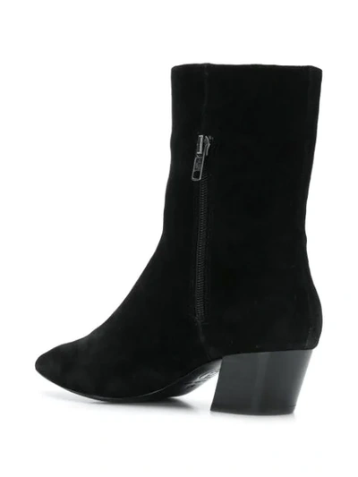 Shop Ash Pointed Ankle Boots In Black