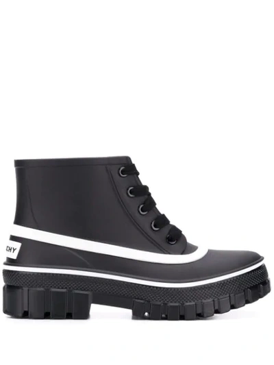 Shop Givenchy Rain Ankle Boots In Black