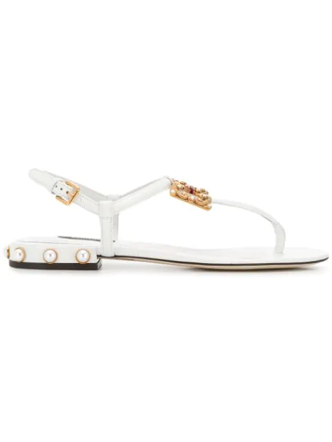 dolce and gabbana thong sandals