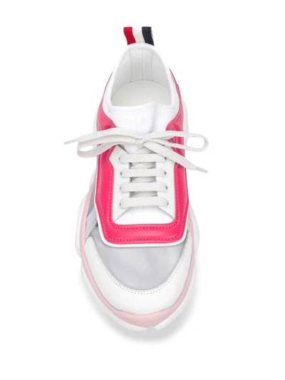 Shop Moncler 'briseis' Sneakers In White
