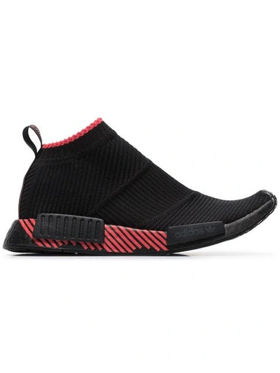 Shop Adidas Originals Black Nmd Racer Sneakers