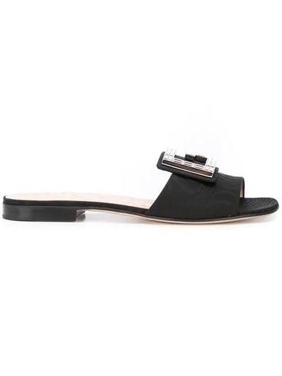 Shop Gucci Open-toe Sandals In Black