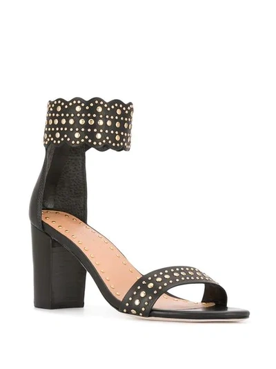 Shop Ulla Johnson Solange Sandals In Black