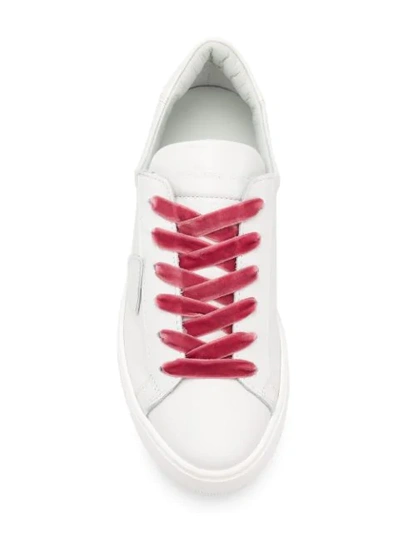 Shop Philippe Model Low Top Chunky Trainers In White