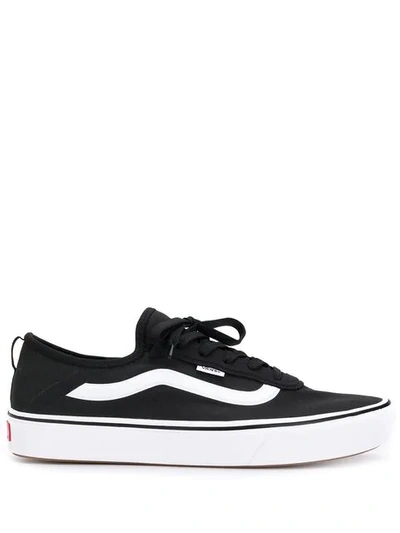 Shop Vans Comfycush Zushi Sneakers In Black