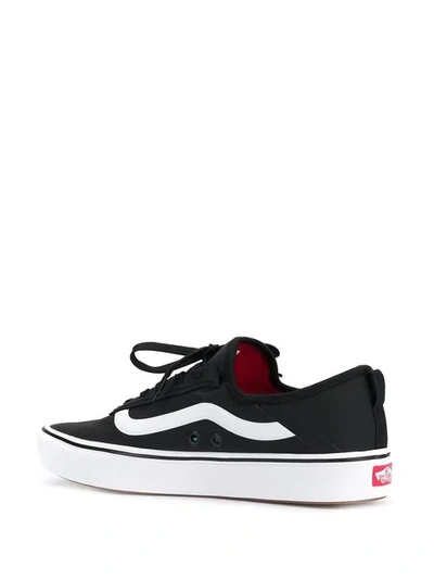 Shop Vans Comfycush Zushi Sneakers In Black