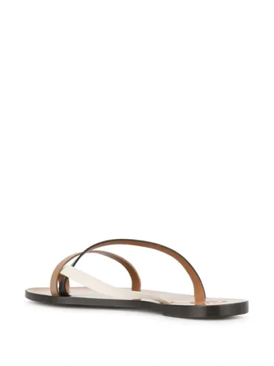 Shop Atp Atelier Anise Sandals In Multicolour