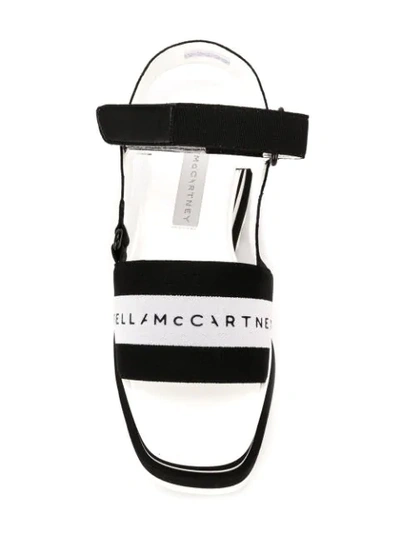 Shop Stella Mccartney Sneakelyse Sandals In Black