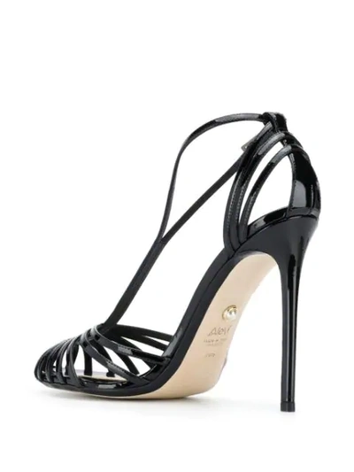 Shop Alevì Toni Sandals In Black