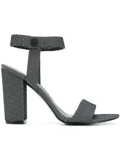 Shop Kendall + Kylie Rowan Block Heel Sandals In Black