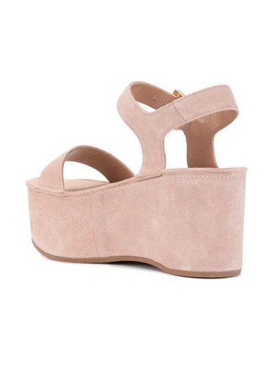 Shop L'autre Chose Platform Wedge Sandals In Pink