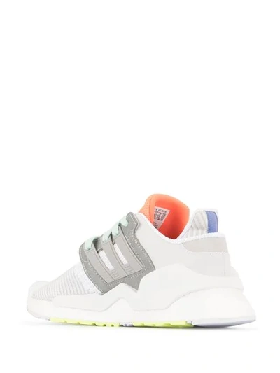 ADIDAS ORIGINALS X KANYE WEST EQT SUPPORT 91/18 SNEAKERS - 白色