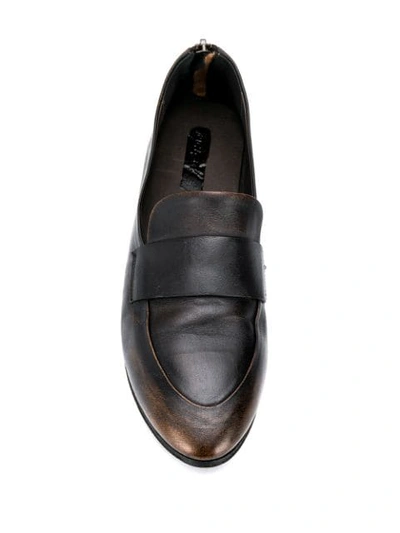 Shop Marsèll Distressed Loafers In Black