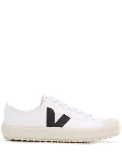Shop Veja Nova Plimsoll Sneakers In White