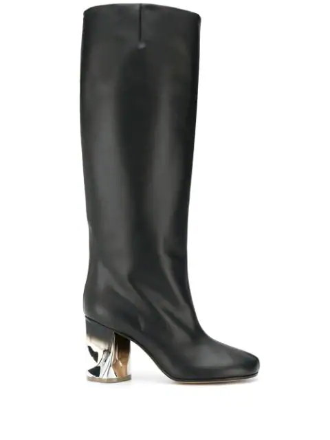 margiela knee high boots