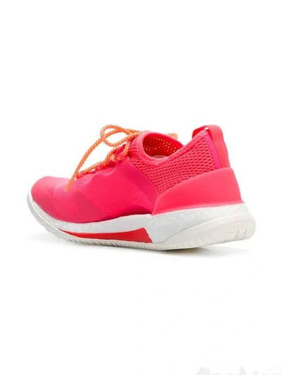 Shop Adidas By Stella Mccartney Pure Boost Tr Sneakers In Pink