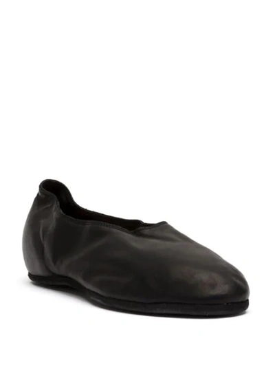 Shop Guidi Ballerina Shoes In Blkt