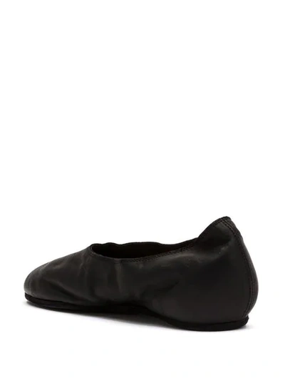 Shop Guidi Ballerina Shoes In Blkt