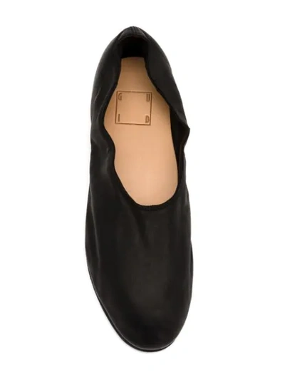 Shop Guidi Ballerina Shoes In Blkt