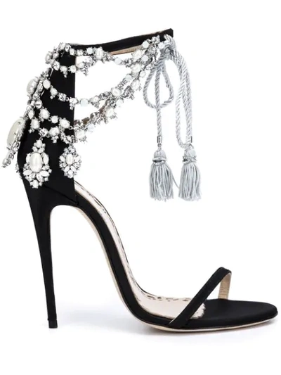 Shop Marchesa Marissa Sandals In Black