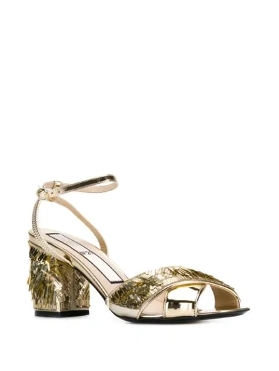 Shop N°21 Platinum Gold Sandals