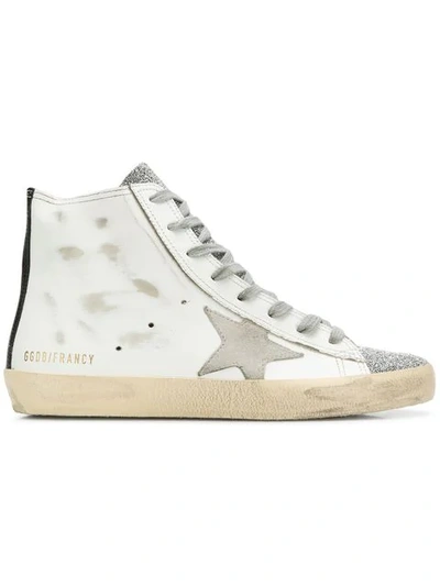 GOLDEN GOOSE DELUXE BRAND FRANCY高帮板鞋 - 白色