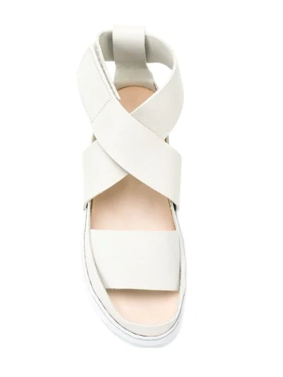 Shop Trippen Current Sandals In Grey