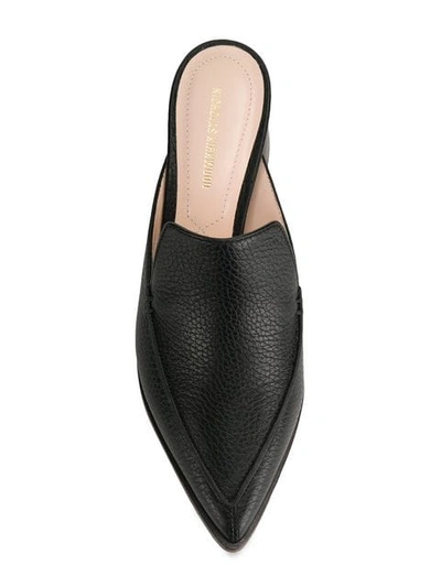 Shop Nicholas Kirkwood 55mm Beya Mules In Black