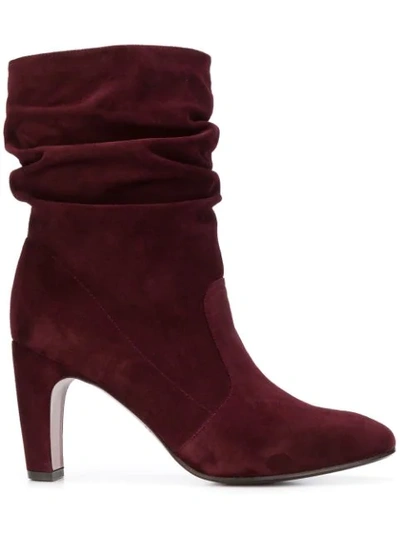 Chie Mihara Jazz Slouchy Ankle Boots - Pink | ModeSens