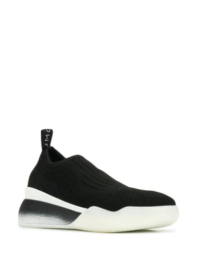 Shop Stella Mccartney 'loop' Sock-sneakers In Black