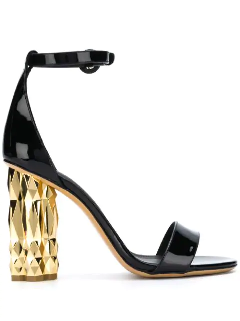 ferragamo block heels