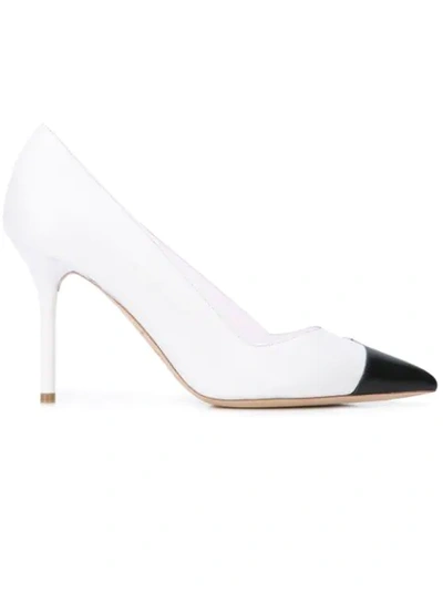 Shop Malone Souliers Bly Pumps In White