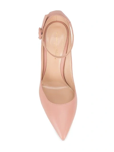 Shop Gianvito Rossi Ankle Strap Pumps In Pink