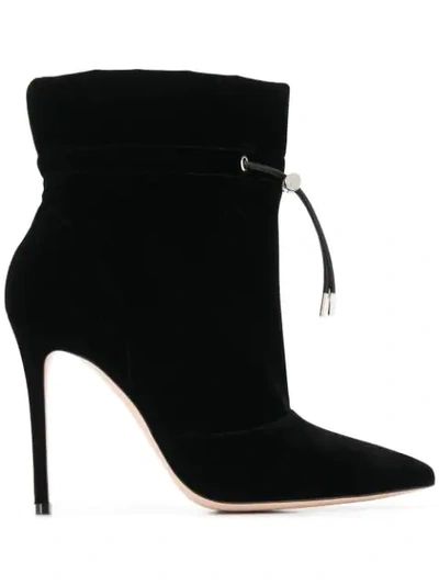 Shop Gianvito Rossi Toggle Fastening Boots In Black