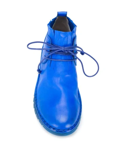 Shop Marsèll Lace-up Boots In Blue