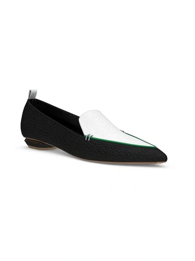 Shop Nicholas Kirkwood Personalisierbare 'beya' Loafer In Black