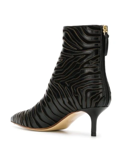 Shop Francesco Russo Pointed Toe Ankle Boots In Black