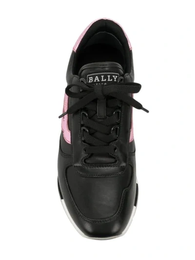 Shop Bally Galaxy Sneakers In Black