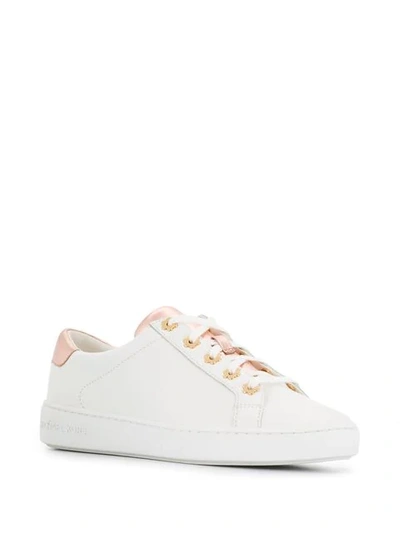 MICHAEL KORS COLLECTION LOW-TOP SNEAKERS - 白色
