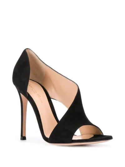 Shop Gianvito Rossi Heeled Sandals In Black