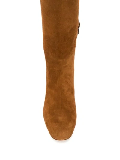 Shop Stuart Weitzman Talina Knee-high Boots In Brown