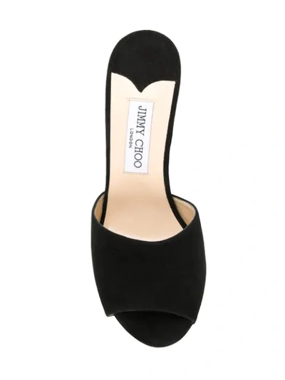 Shop Jimmy Choo Deedee 125 Mules In Black