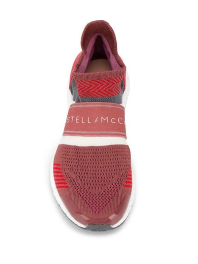 Shop Adidas By Stella Mccartney Ultraboost X 3.d. Sock Sneakers In Pink