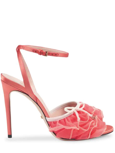 gucci pink heels