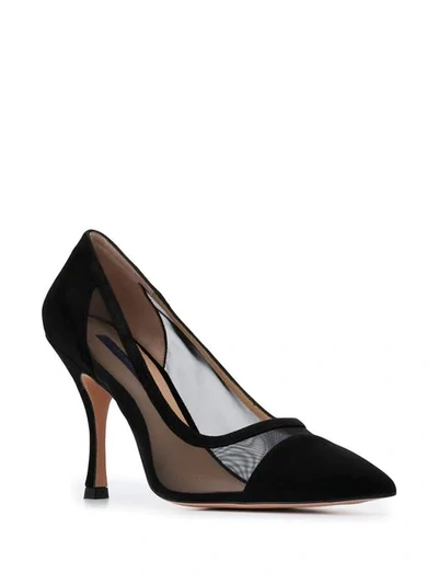 Shop Stuart Weitzman Monroe Pumps In Black