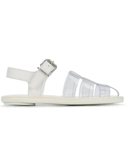 MM6 MAISON MARGIELA TRANSPARENT POOL SANDALS 