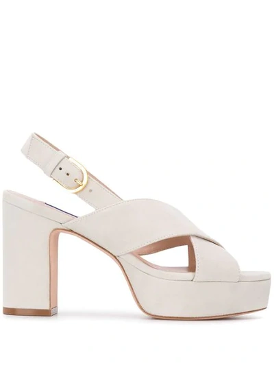 Shop Stuart Weitzman Jerry Sandals - Grey